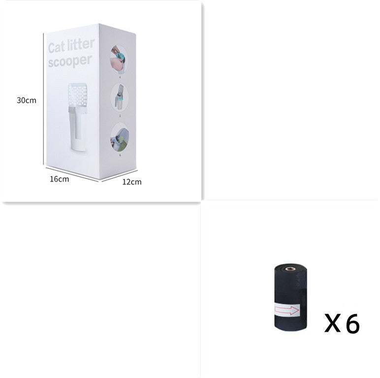 Plastic Cat Litter Scoop Pet Care Sand Waste Scooper Shovel Hollow Cleaning Tool EX-STOCK Canada