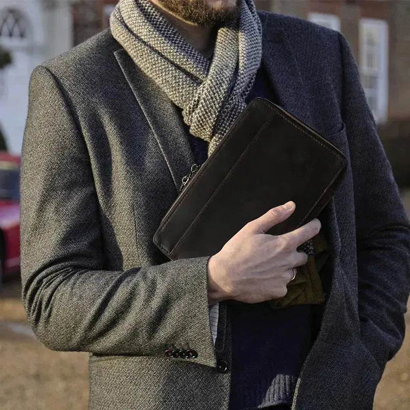 Portable Horse Leather Double Zipper Storage Cigar Travel Humidor Bag - EX-STOCK Canada