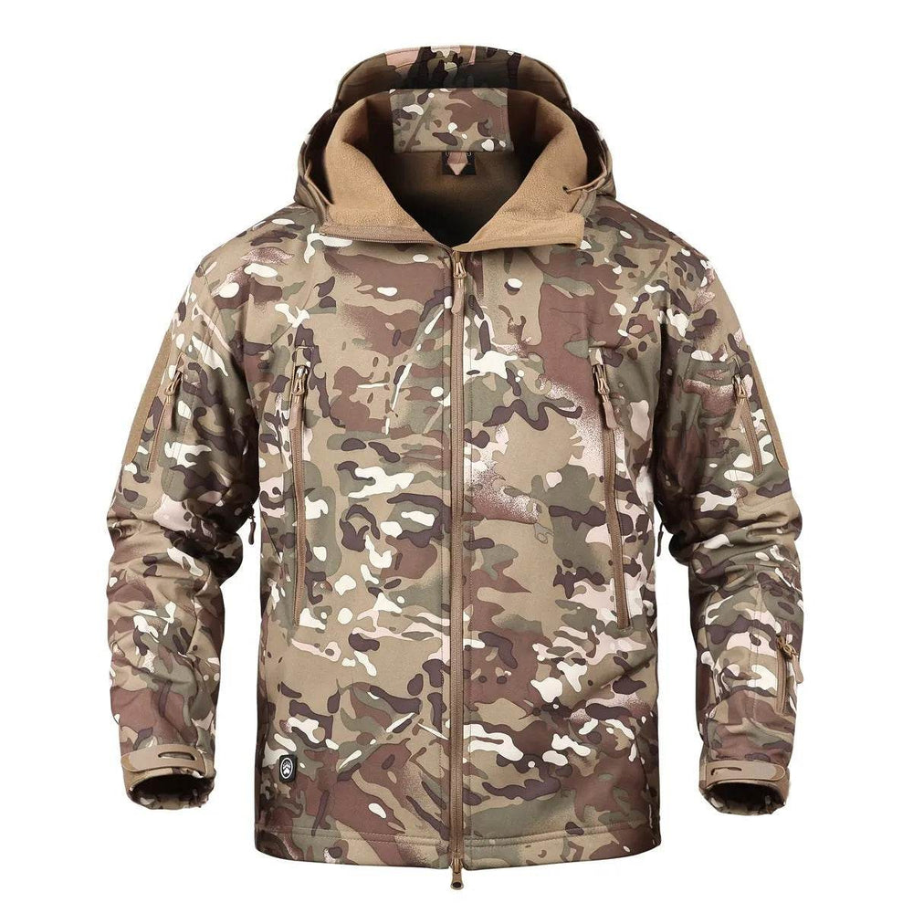 Soft Shell Jacket Plus Size Windproof And Warm Outdoor Mountaineering - EX-STOCK Canada
