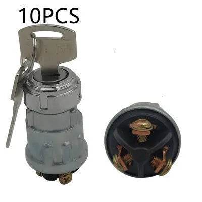 Vehicle Car Pure Copper Foot Ignition switch Lock With Key - EX-STOCK Canada