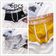 Men's Cotton Boxer Briefs Trendy Breathable Low waist underwear - EX-STOCK Canada