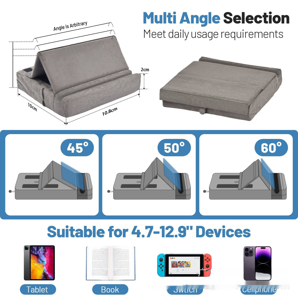 Tablet PC Reading Pillow Notebook Triangular Supporting Frame - EX-STOCK Canada