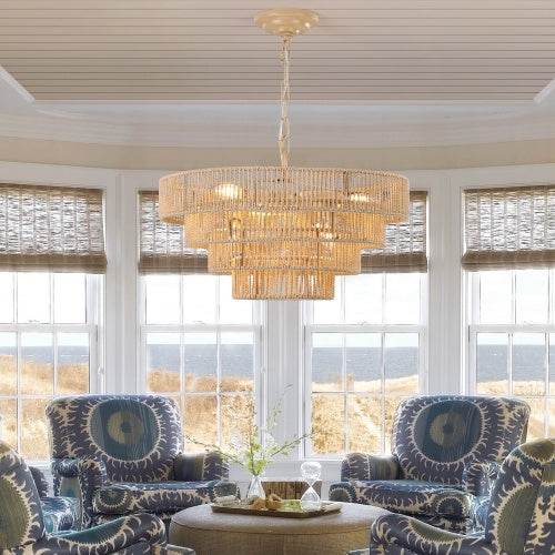 Luxury Craft Bohemian Woven Chandelier - EX-STOCK Canada