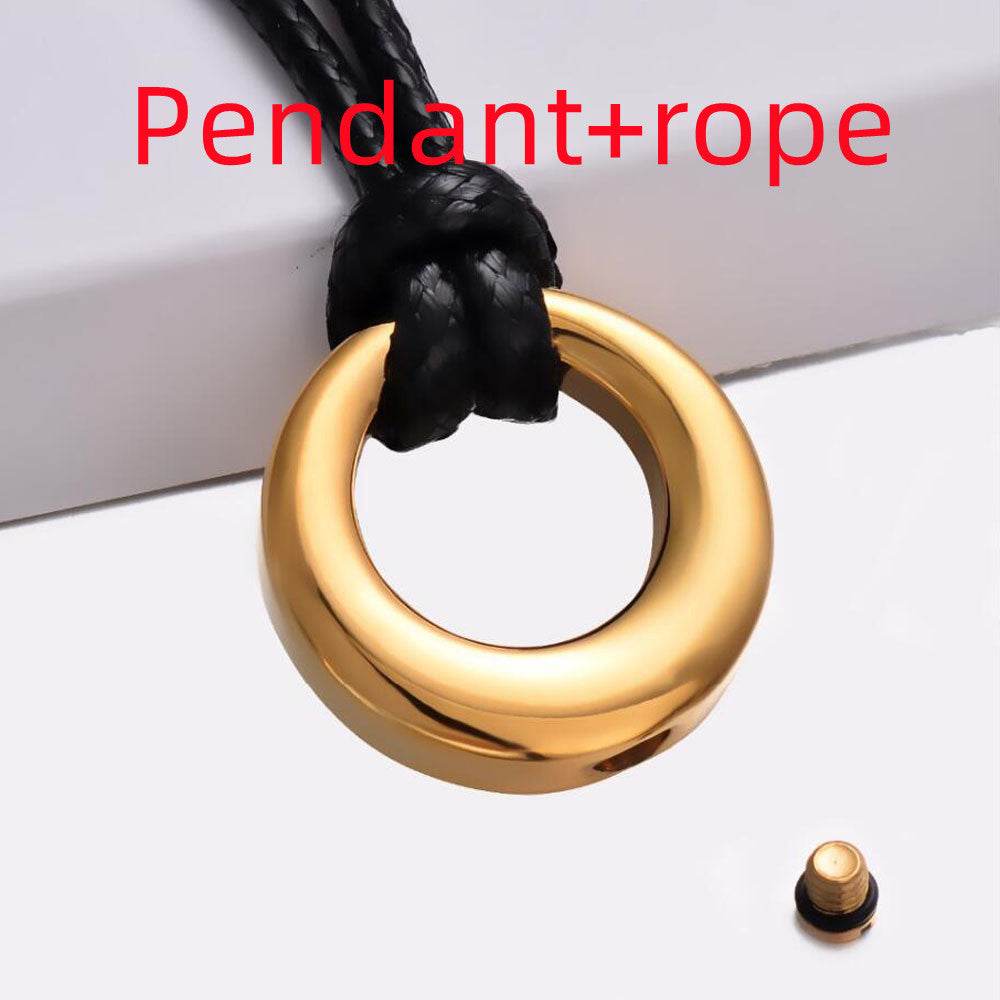 Round Perfume Bottle Pendant - EX-STOCK Canada