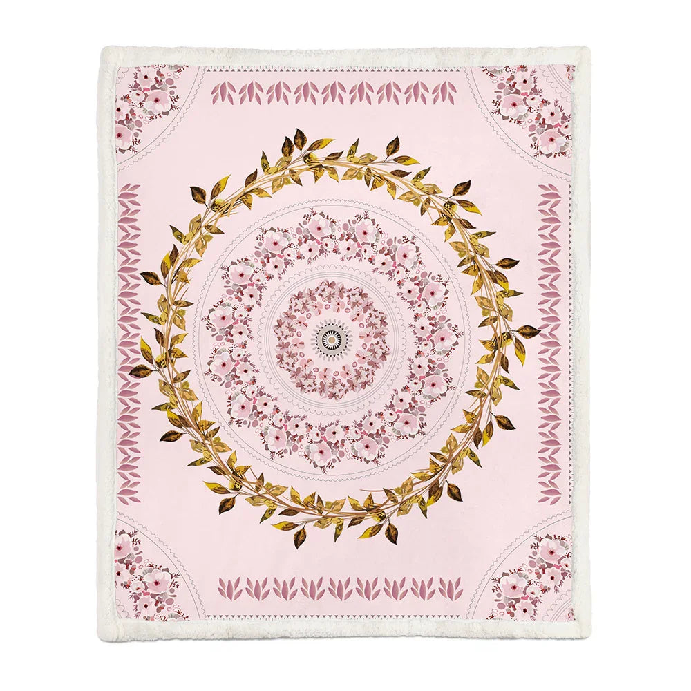 Flannel Blanket Air Conditioning Blanket Napping Blanket EX-STOCK Canada