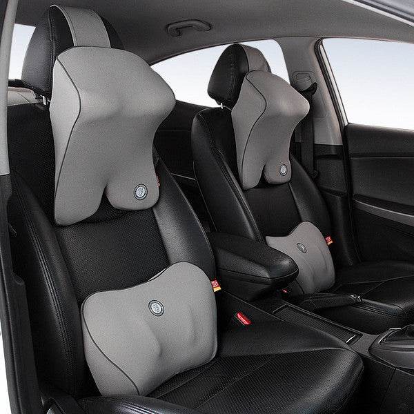 Adjustable Driving back Support Lumbar pillow and Neck support 2pcs - EX-STOCK Canada