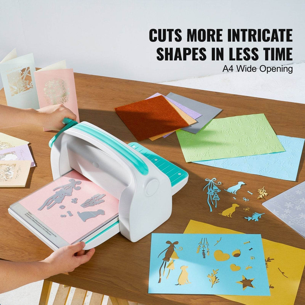 VEVOR Manual Die Cutting Embossing Machine 9Opening For Art Craft Scrapbooking - EX-STOCK Canada