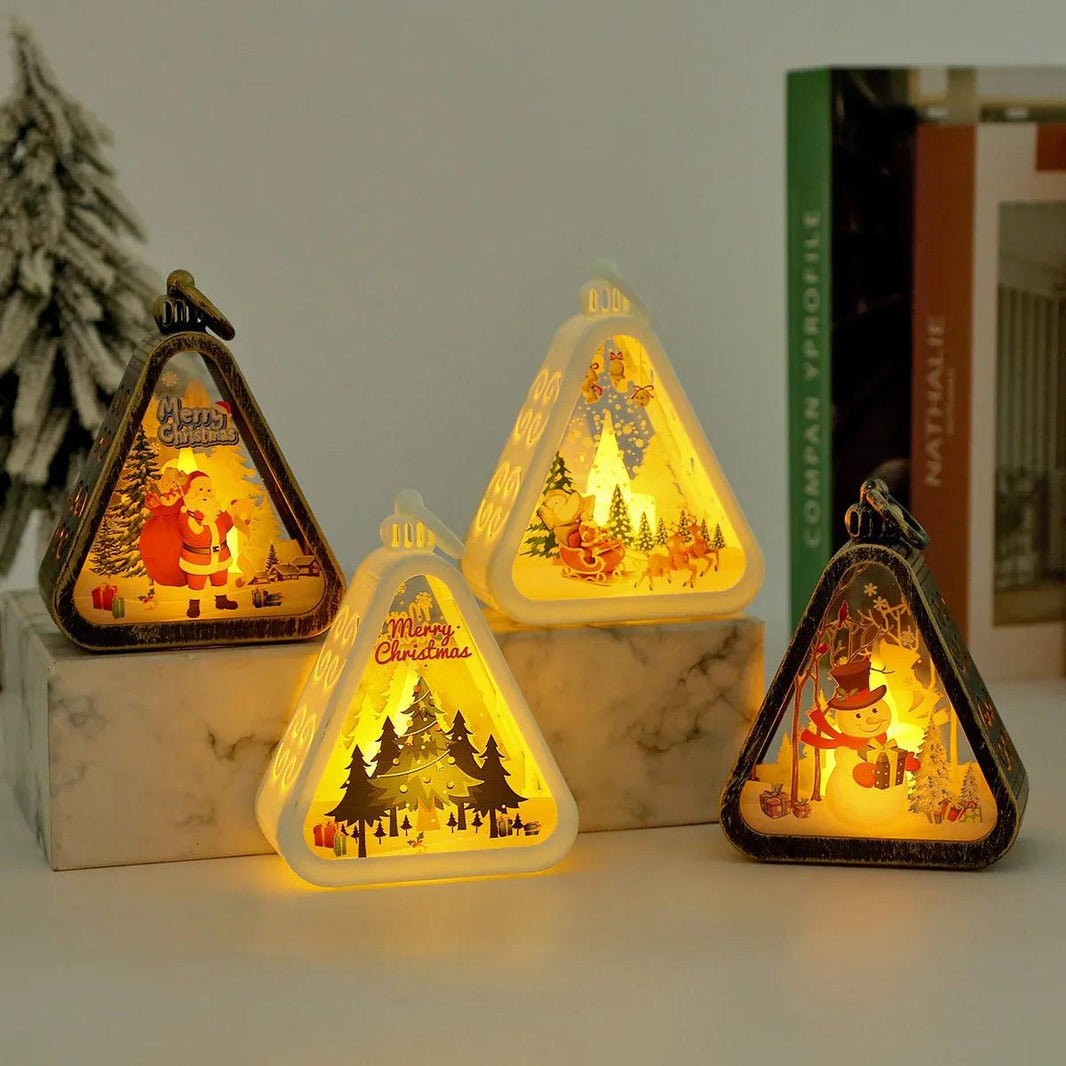 Christmas Decorations Retro Electric Candle Lamp Luminous Ornaments EX-STOCK Canada