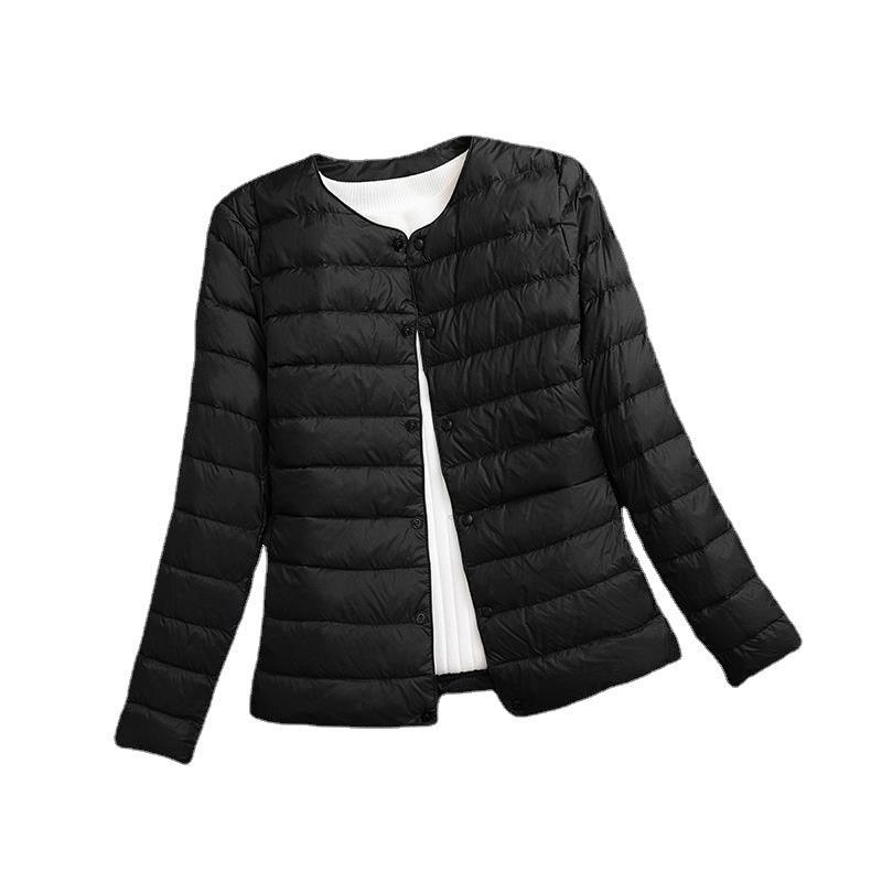 Women's Lightweight Short Inner-wear Round-neck Thermal Jacket - EX-STOCK Canada