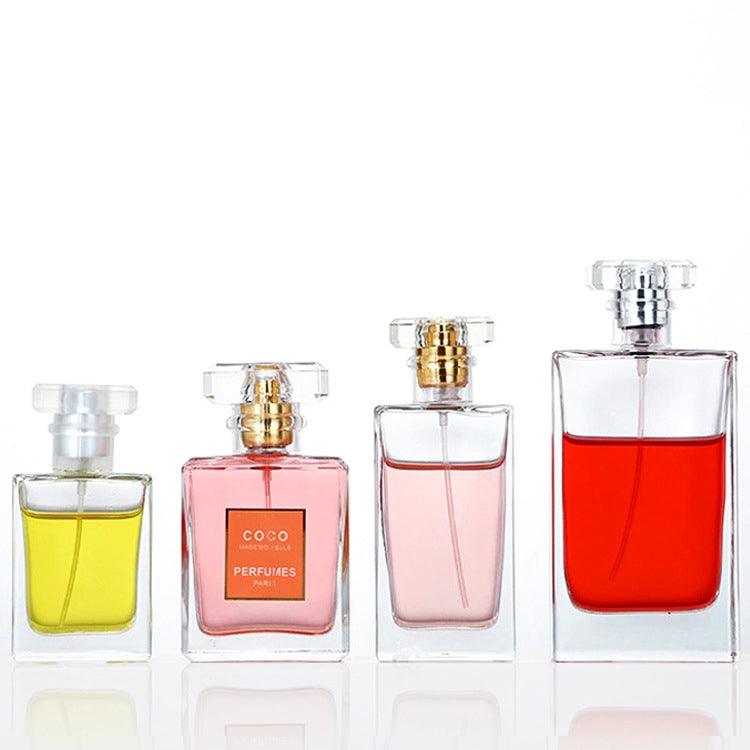 Bottiglia di cosmetici trasparente in vetro profumo separata - EX-STOCK Canada