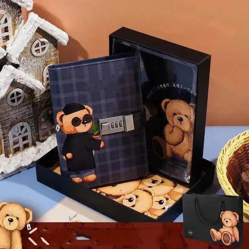 B6 Tide Card Password Book With Lock Senior Diary School Girls Creative Hand Ledger - EX-STOCK Canada