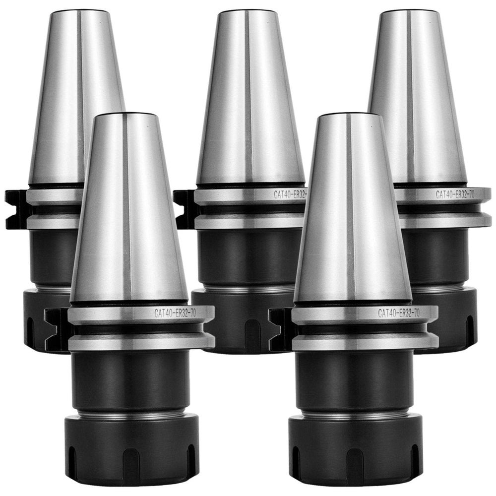 Collet Set 5 PCS , CAT40 ER32 Collet Chuck, For CNC Engraving Machine & Milling Lathe Tool - EX-STOCK Canada