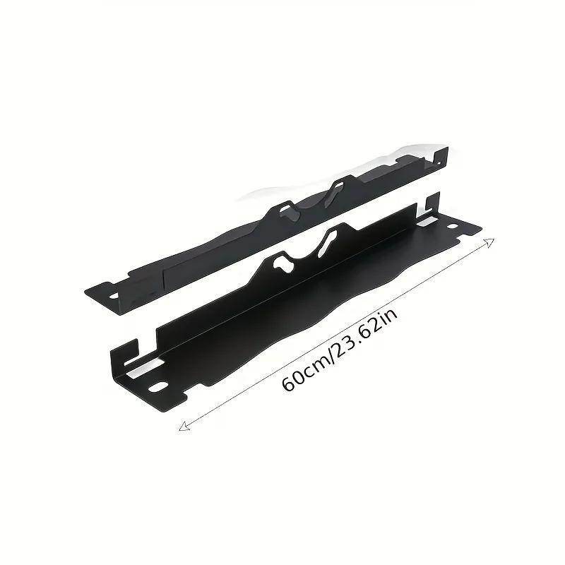 Heavy-duty Four-wheel Alignment Tool Pair, Upgraded Wheel Alignment Plate With Hanging Hole, Black And Silver - EX-STOCK Canada