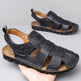 Men's Leather Sandals Soft Bottom Non-slip  EX-STOCK CANADA