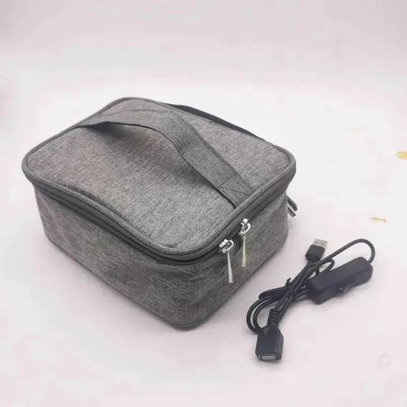 USB Heating Lunch Outdoor Bento Thermal Bag Convenient And Easy To Carry - EX-STOCK Canada