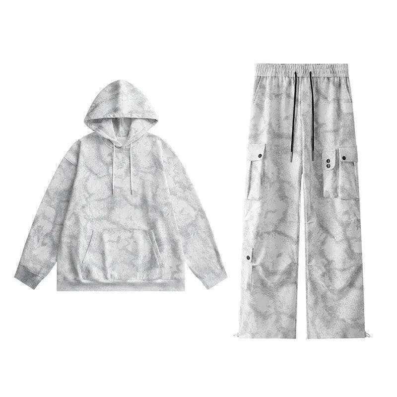 Men's 2 pcs Hoodie set outfit Sweatshirt and Sweatpants - EX-STOCK Canada
