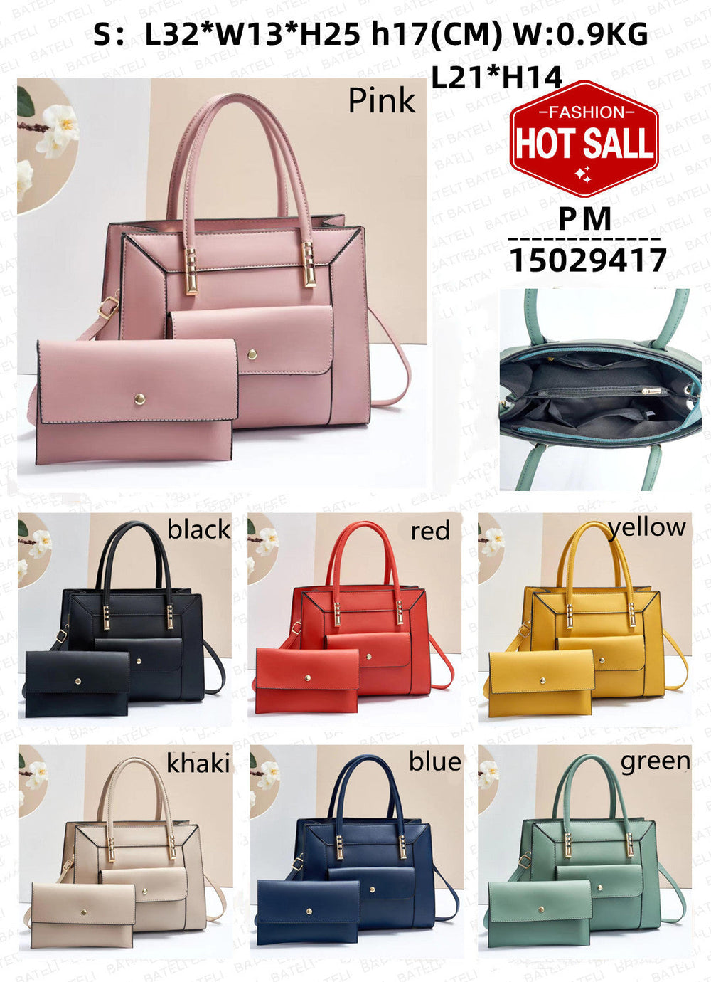 Bolso Tote Elegante - Bolso para Madre e HijoEX-STOCK Canada