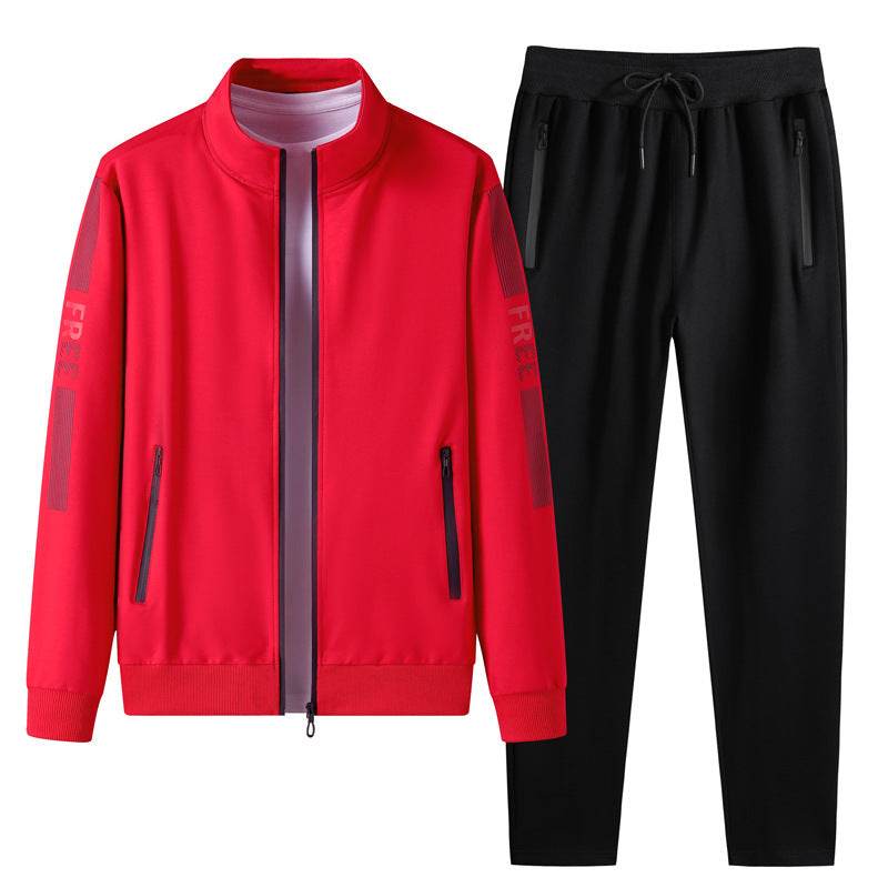 Men's Athleisure Stand Collar Track suit - EX-STOCK Canada