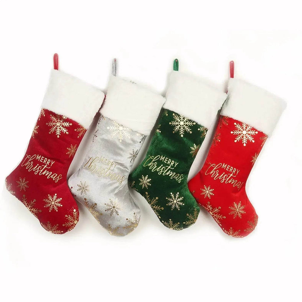 Christmas Decorative Stockings Embroidery Candy - EX-STOCK Canada
