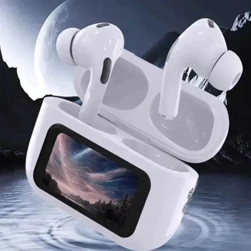Touch Screen Bluetooth Headset With Screen TWS Active Noise Reduction - EX-STOCK Canada