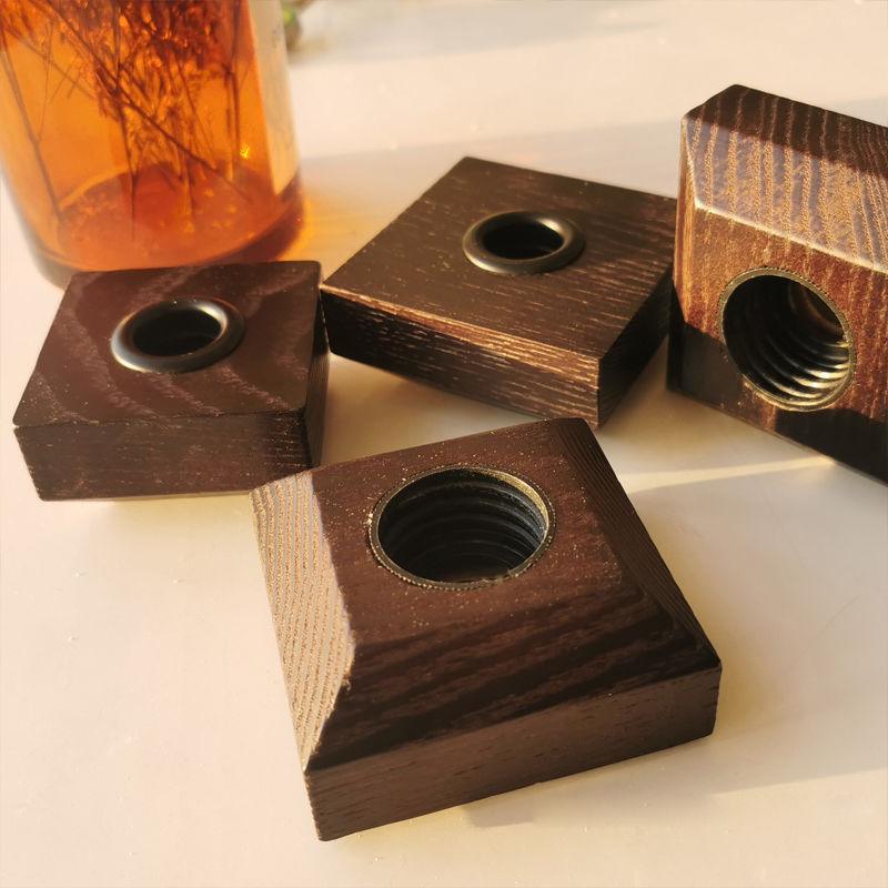 Tappo per Profumo in Legno Massello Estintore Bottiglie Deodorante Ricarica Aromaterapia Senza Fuoco - EX-STOCK Canada