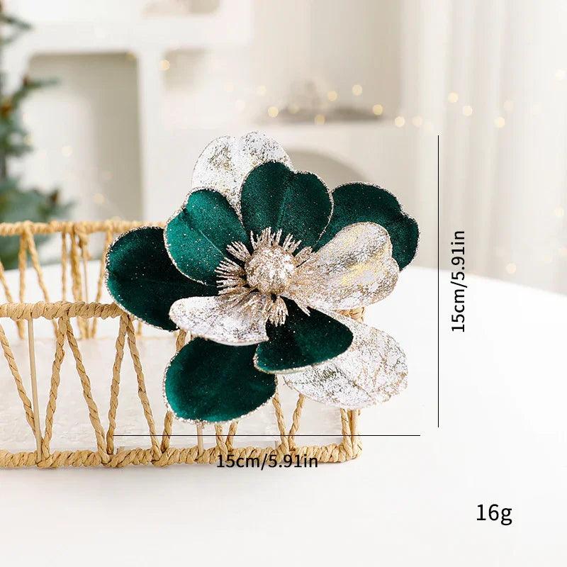Christmas Flower Ornaments Christmas Tree Decorations EX-STOCK Canada