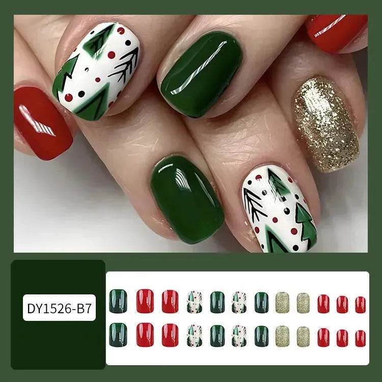 24pcs Christmas False Nail Decal stickers - EX-STOCK Canada