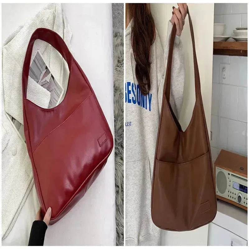 Fashion Tote Bag Large Capacity Casual Shoulder Bag Women's Commuting Handbag College Student - EX-STOCK Canada