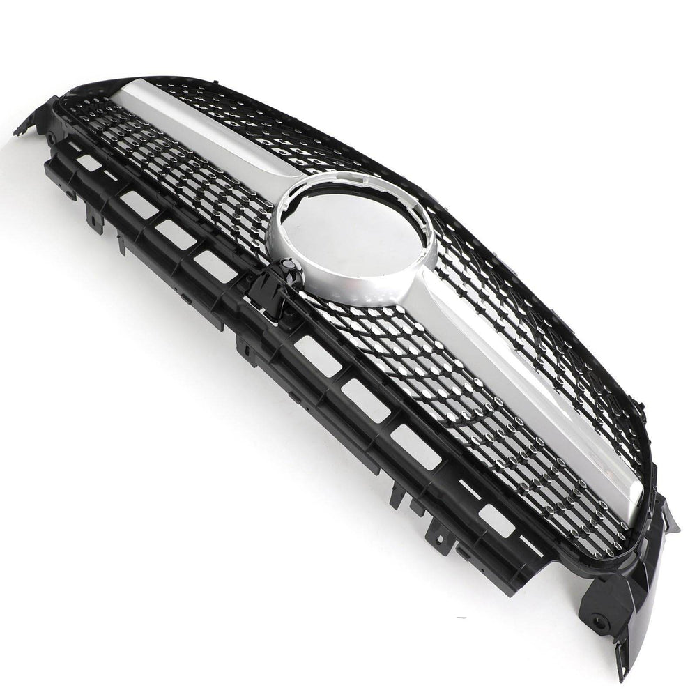 Diamond Silver Edge Front Grille For 2016 To 2019 Mercedes-Benz W213 E300 E400 - EX-STOCK Canada