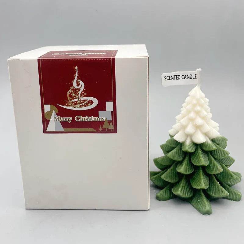 Christmas Tree Silicone Molds For DIY Christmas Creative Atmosphere Decoration Handmade Fragrant Candles - EX-STOCK Canada