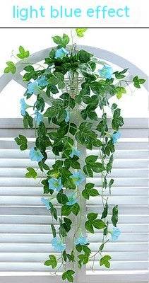 Simulation Plant Morning Glory Ratten For Wall Hanging Decoration Garlands - EX-STOCK Canada