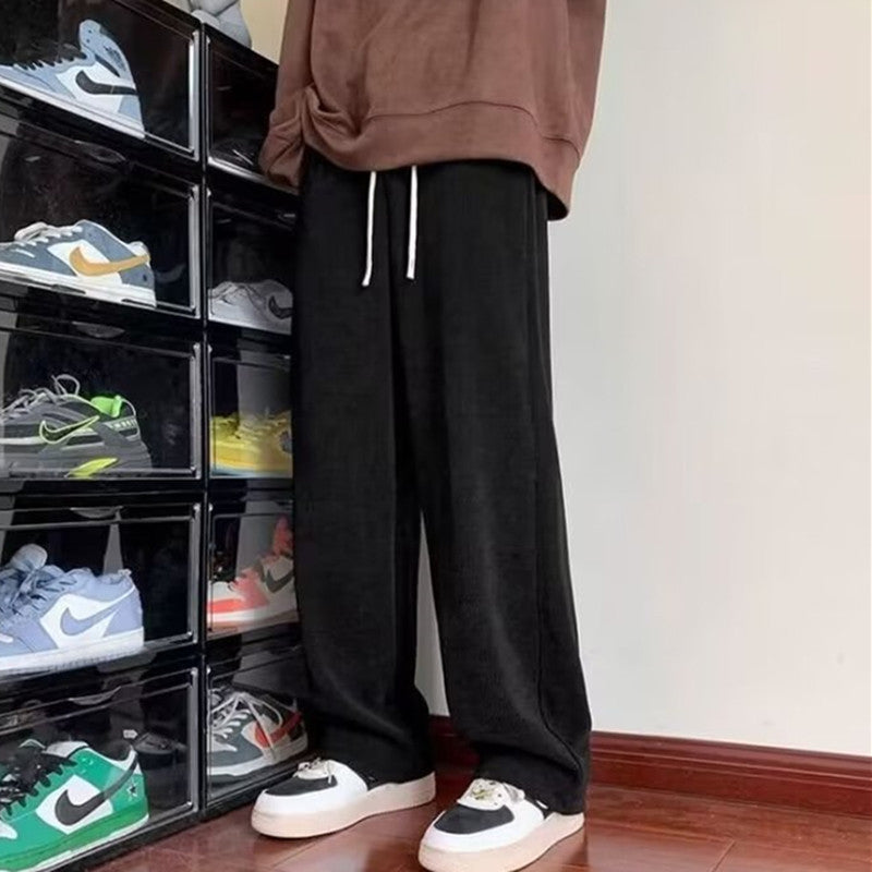 Men's Spring Drape Loose Casual Trousers EX-STOCK Canada