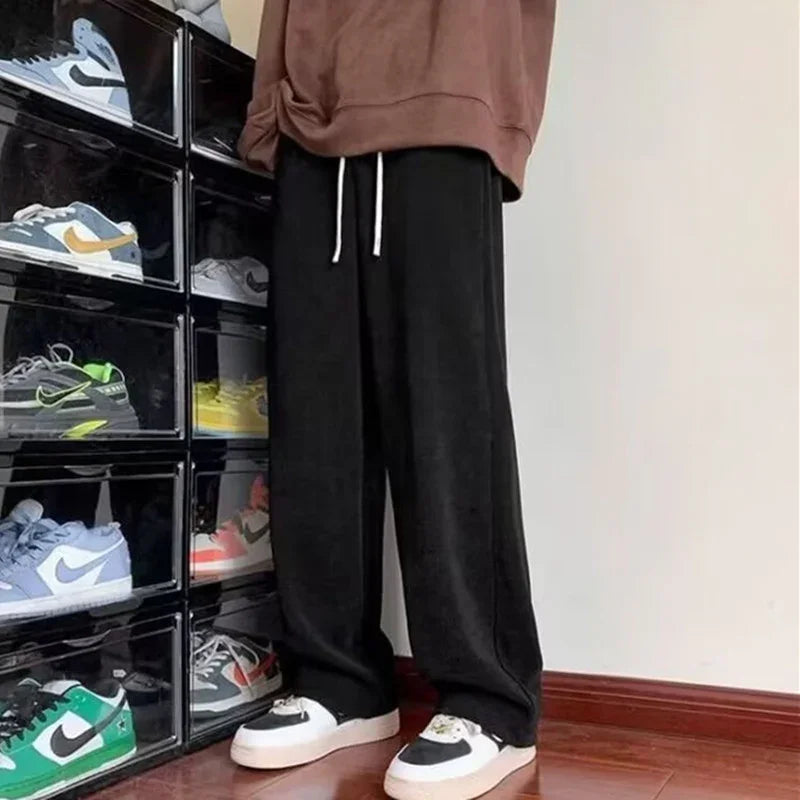 Men's Spring Drape Loose Casual Trousers EX-STOCK Canada