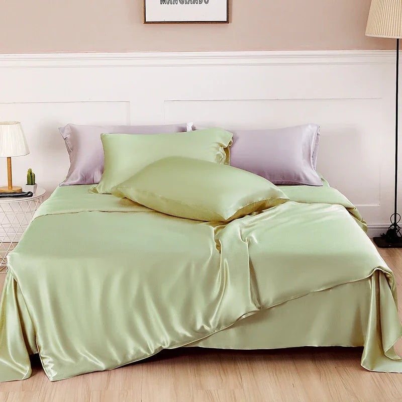 Double-sided Silk Bedding Duvet Cover EX-STOCK Canada