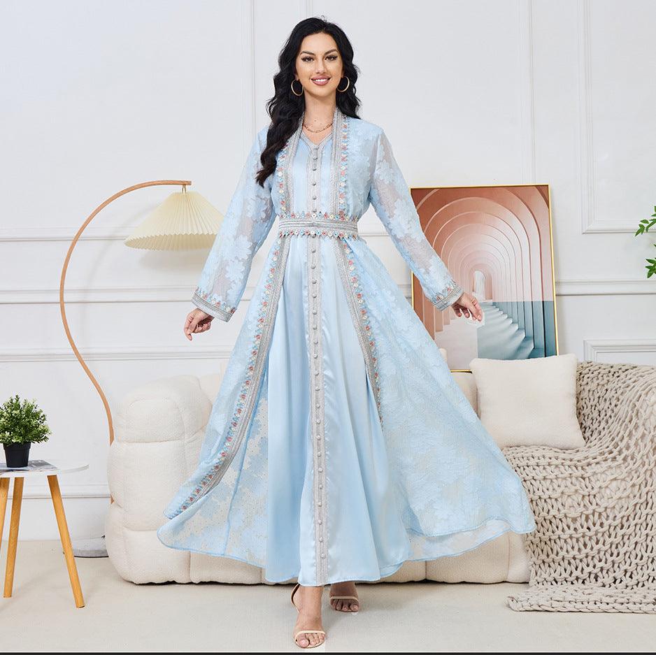 Mittlerer Osten Frauen Muslimische Kleidung Elegantes Kleid - EX-STOCK Canada