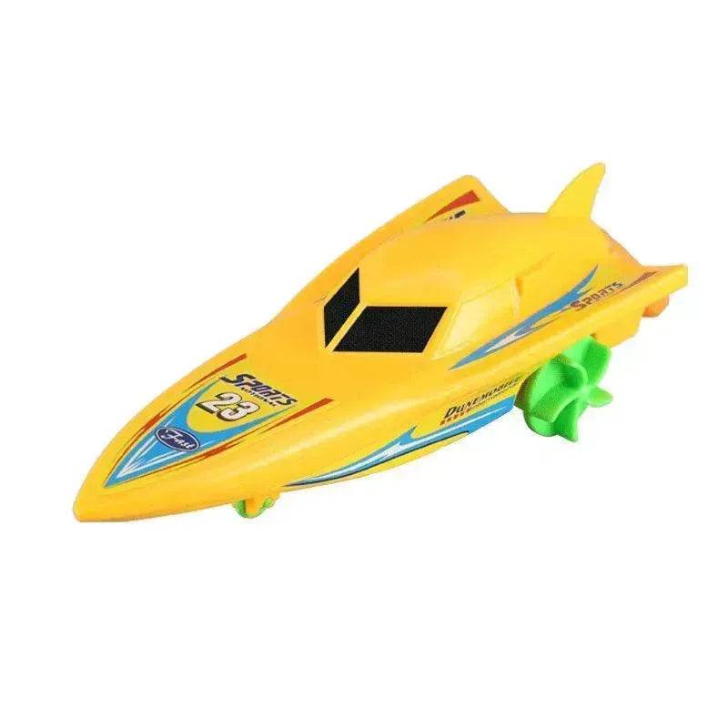 Baby Color Cognition Yacht Speedboat Sailing Motor Boat Summer Water Bath Toys - EX-STOCK Canada