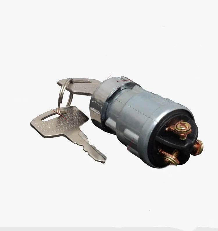 Vehicle Car Pure Copper Foot Ignition switch Lock With Key - EX-STOCK Canada