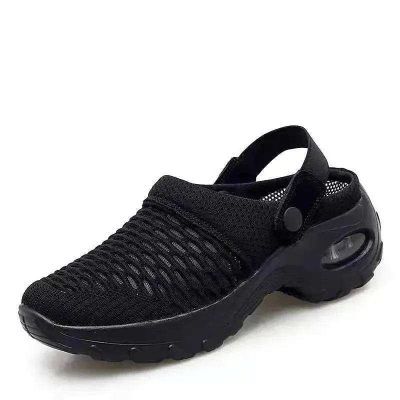Baotou Sandals And Slippers Women Wear Thick-soled No Heels In Summer Fashion Foreign Trade Plus Size Holiday Beach Sandals - EX-STOCK Canada