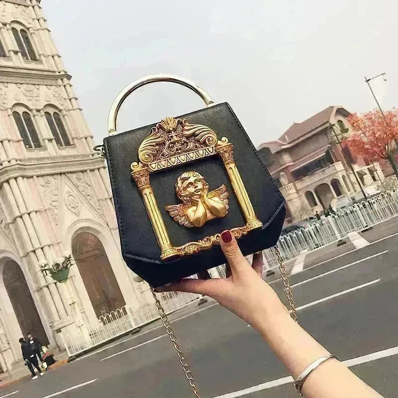 Baroque Angel Clutch Bag Chic Ladies shoulder Hand Bag - EX-STOCK CANADA