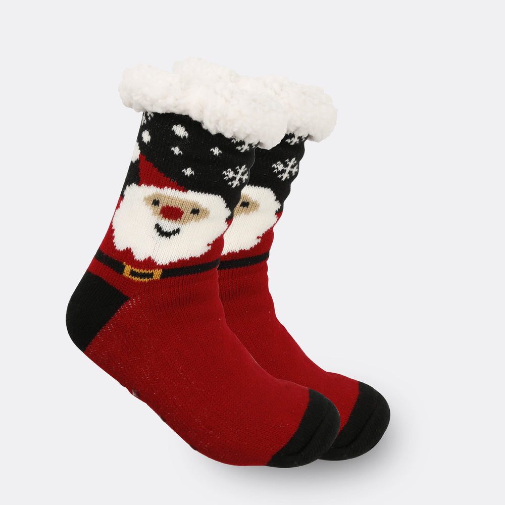 Christmas Women's Thickened Fleece-lined Room Socks EX-STOCK Canada