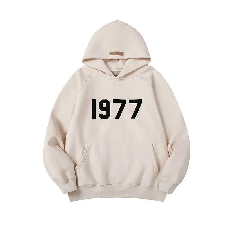 Men's Three-dimensional Alphabet Plus Velvet Hoodie Pullover sweatshirt - EX-STOCK Canada