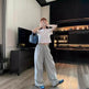 Casual Fashion Oversized Baggy Workwear Pant for women - EX-STOCK Canada