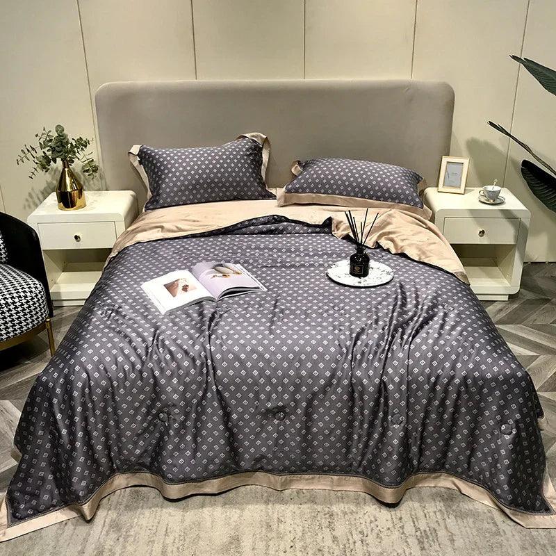 High-end Tencel Summer Cooling Duvet Four-piece Set EX-STOCK Canada