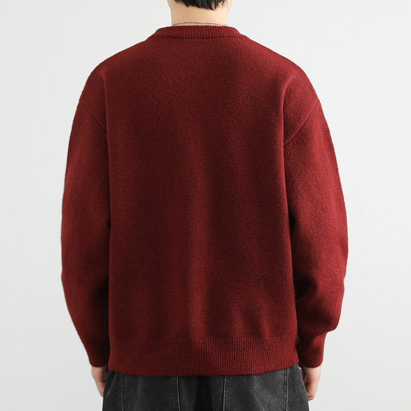 Cartoon Sweater Men's Winter Thicken Thermal | EX-STOCK product gallery photo 3