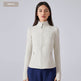 Long Sleeve Workout Tops for Women Halter Neck Zip Up gym top - EX-STOCK Canada