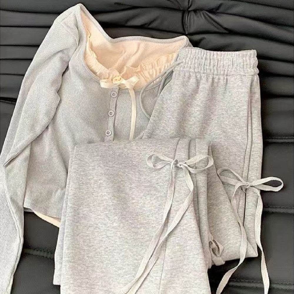 Spring Athleisure wear Sweatsuit Outfit 2pcs - EX-STOCK Canada