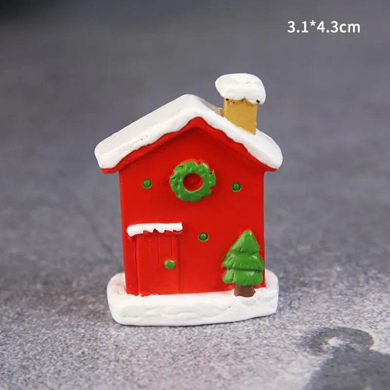 Decorative Resin Ornaments For Christmas Baked Cakes - EX-STOCK Canada