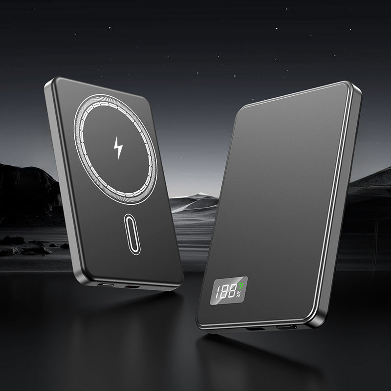 Ultra-thin Fast Charging Magnetic Power Bank With Built-in Cable EX-STOCK Canada
