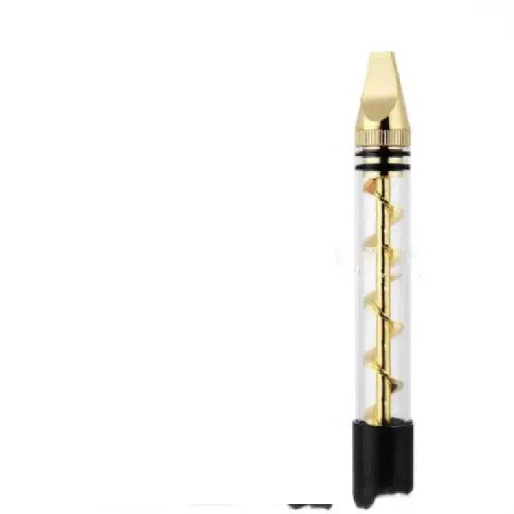 Creative And Simple Dry-burning Atomizer Spiral Pipe Glass Blunt - EX-STOCK Canada