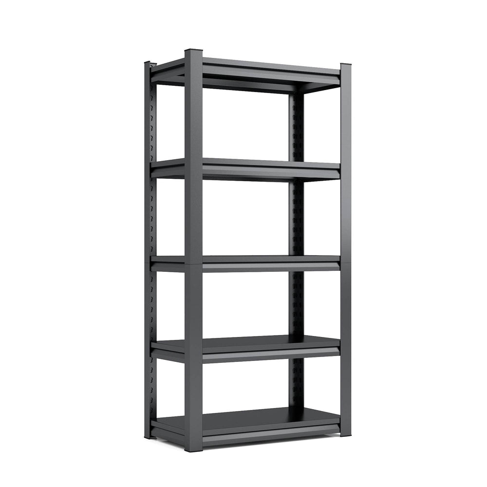 Tier Metal Shelves For Storage Garage Shelving 2000LBS Heavy Duty Storage Shelves Adjustable Garage Shelf Industrial Shelving Unit Storage Utility Rack,Black - EX-STOCK Canada